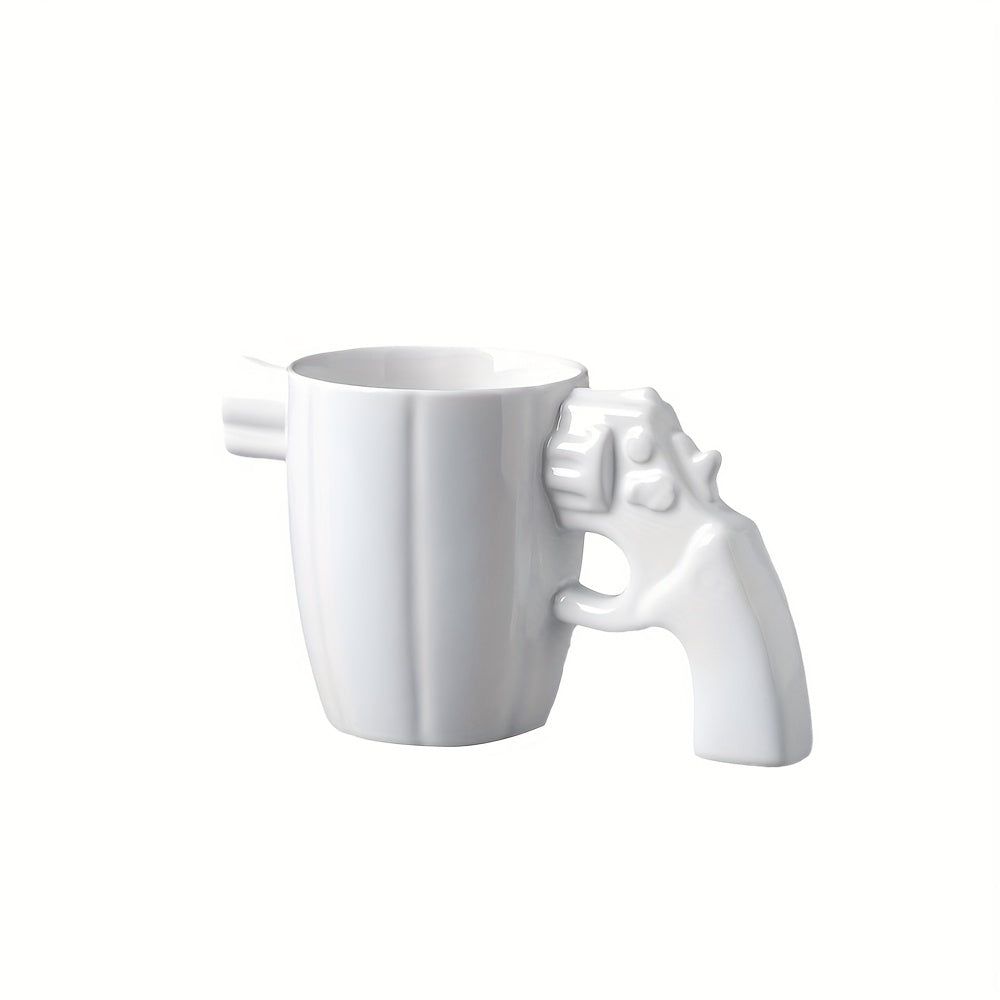 Mug en céramique en forme de pistolet (1 pièce)