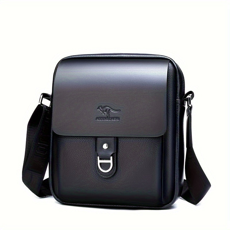 Sac à bandoulière décontracté en cuir PU pour homme, 1 pièce - Topdecheztop.fr