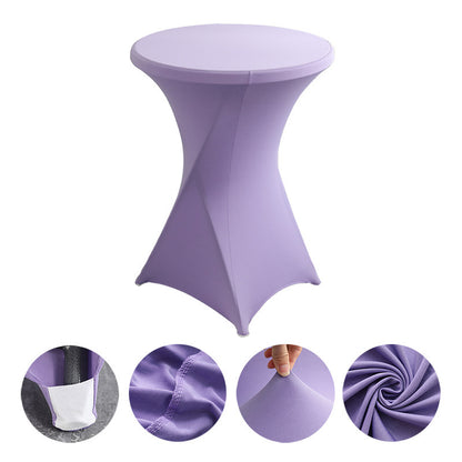 Couverture de Table élastique en Polyester VIOLET