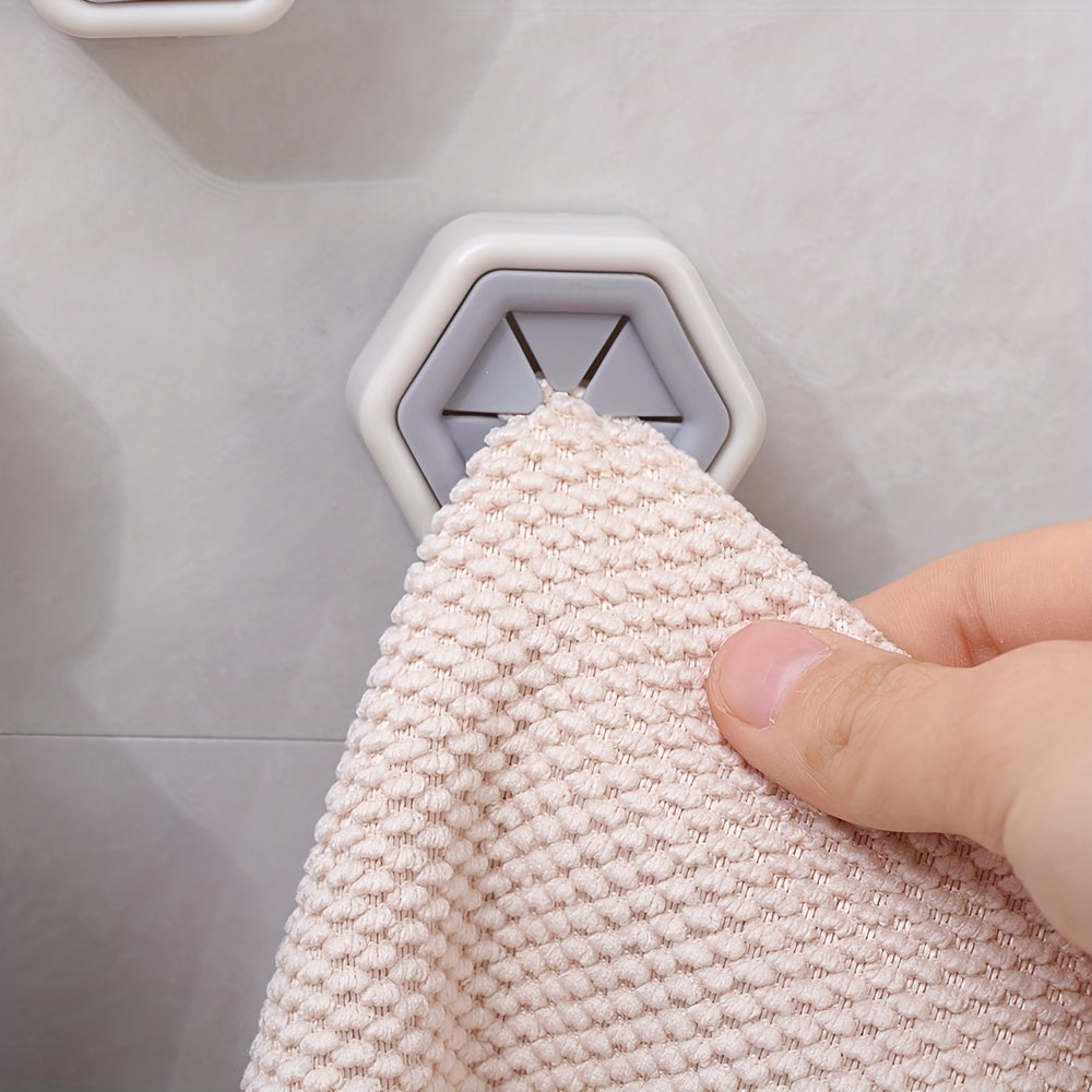 Lot de 5 crochets hexagonaux pour serviettes