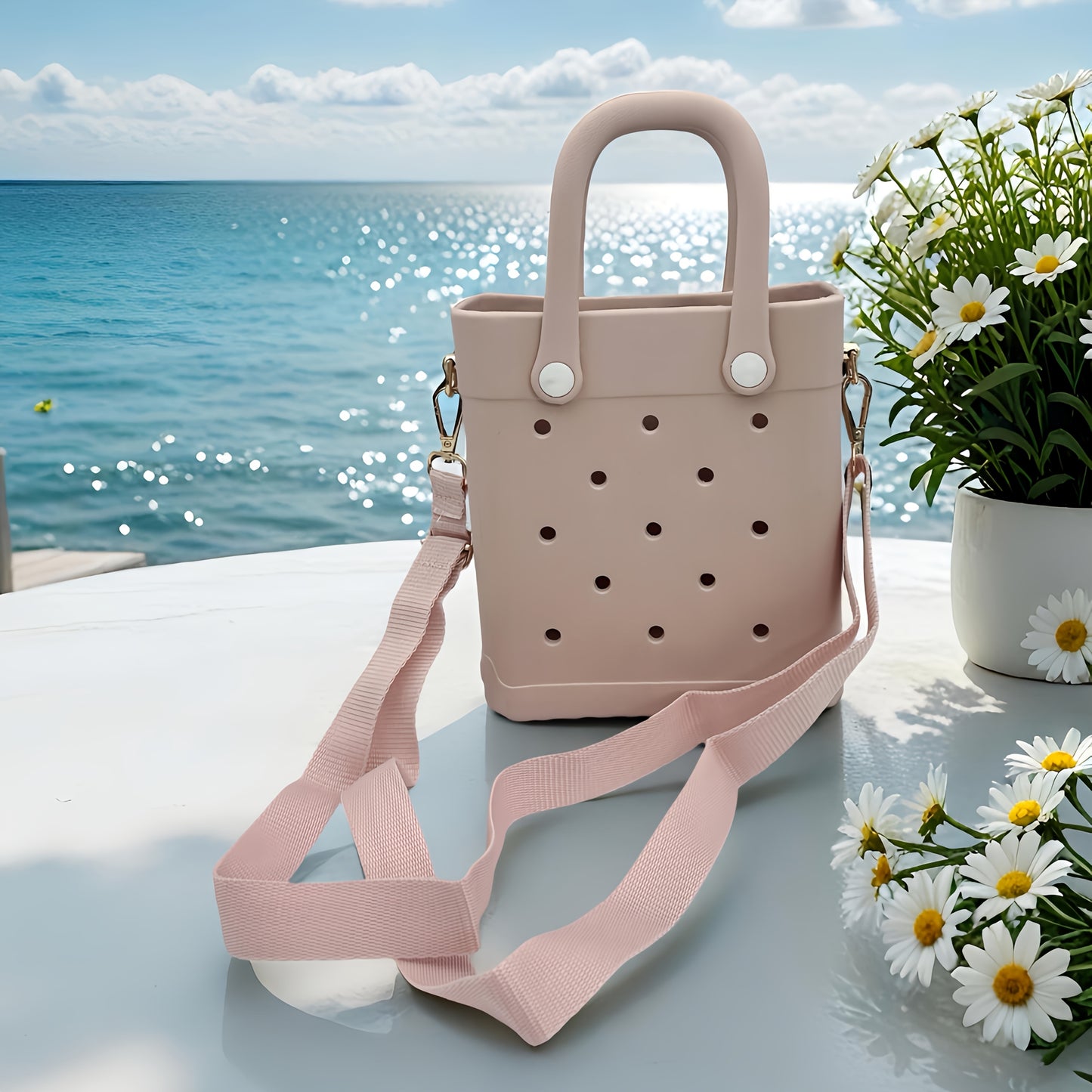 Mini sac de plage en EVA pour femme