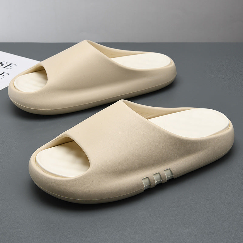 Déodorant d'intérieur, tongs de loisirs à semelle épaisse résistantes à l'usure, chaussures de plage pour hommes