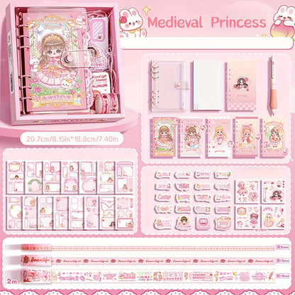 Petit ensemble de carnets Medieval Princess