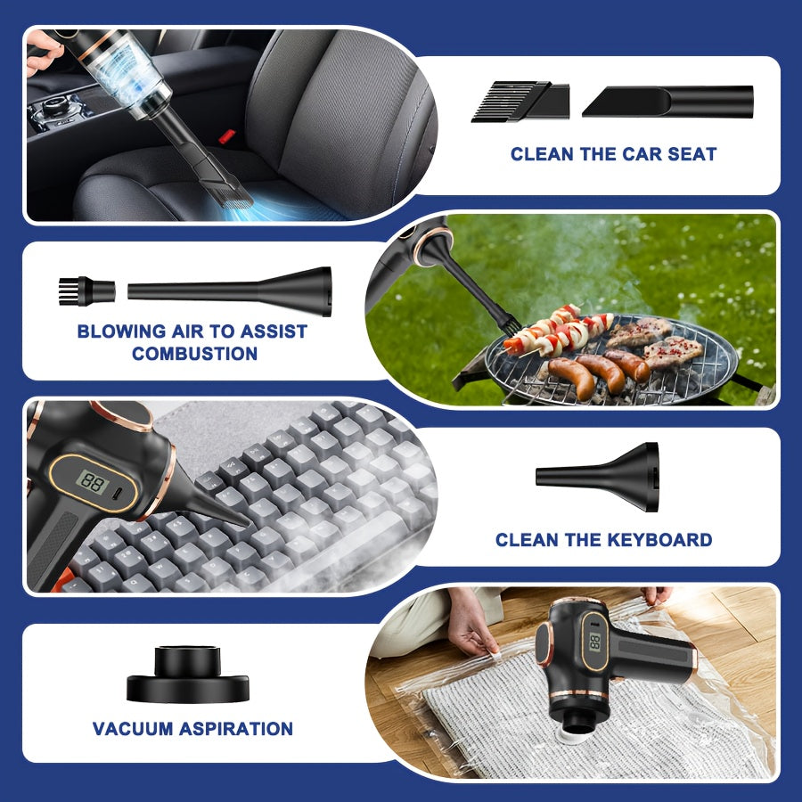 Aspirateur multifonctionnel 2 en 1 (souffleur et aspirateur)