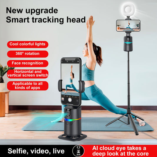 Support de téléphone à reconnaissance faciale IA avec suivi automatique à 360° - Topdecheztop.fr