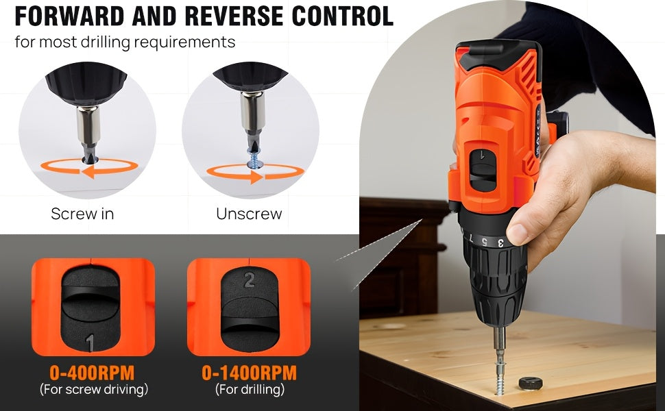 Perceuse-visseuse sans fil 21 V