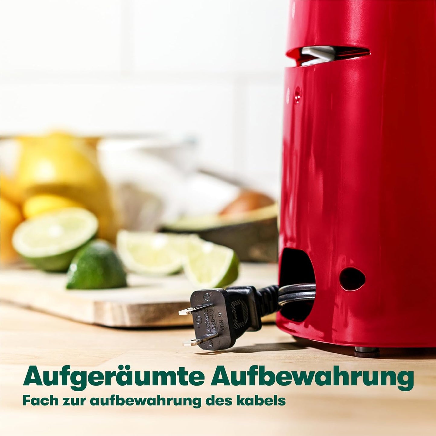 bella Ouvre-boîte Électrique et Aiguiseur de Couteaux, Ouvre-bocal et Décapsuleur Multifonction avec Levier de Coupe Amovible et Rangement de Câble, Lame en Acier Inoxydable, Rouge