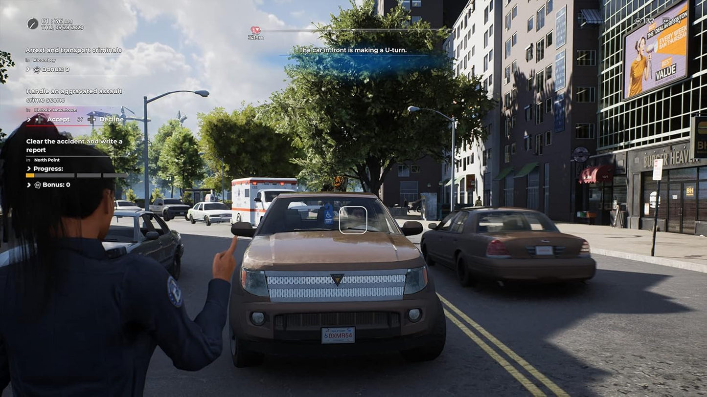 POLICE SIMULATOR - PATROL OFFICERS PS5