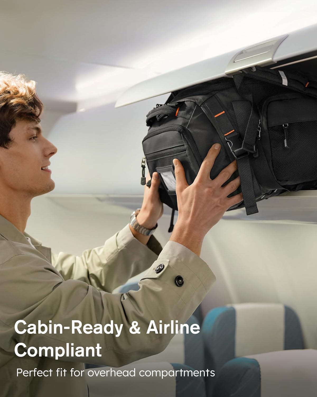 Tolaccea Sac de Sport 40L Homme Femme – Sac à Dos Sport & Sac de Voyage Grande Capacité avec Compartiment Chaussures, Compartiment Humide et Poche Ordinateur 15,6" – Gym, Week-End, Fitness (Noir)