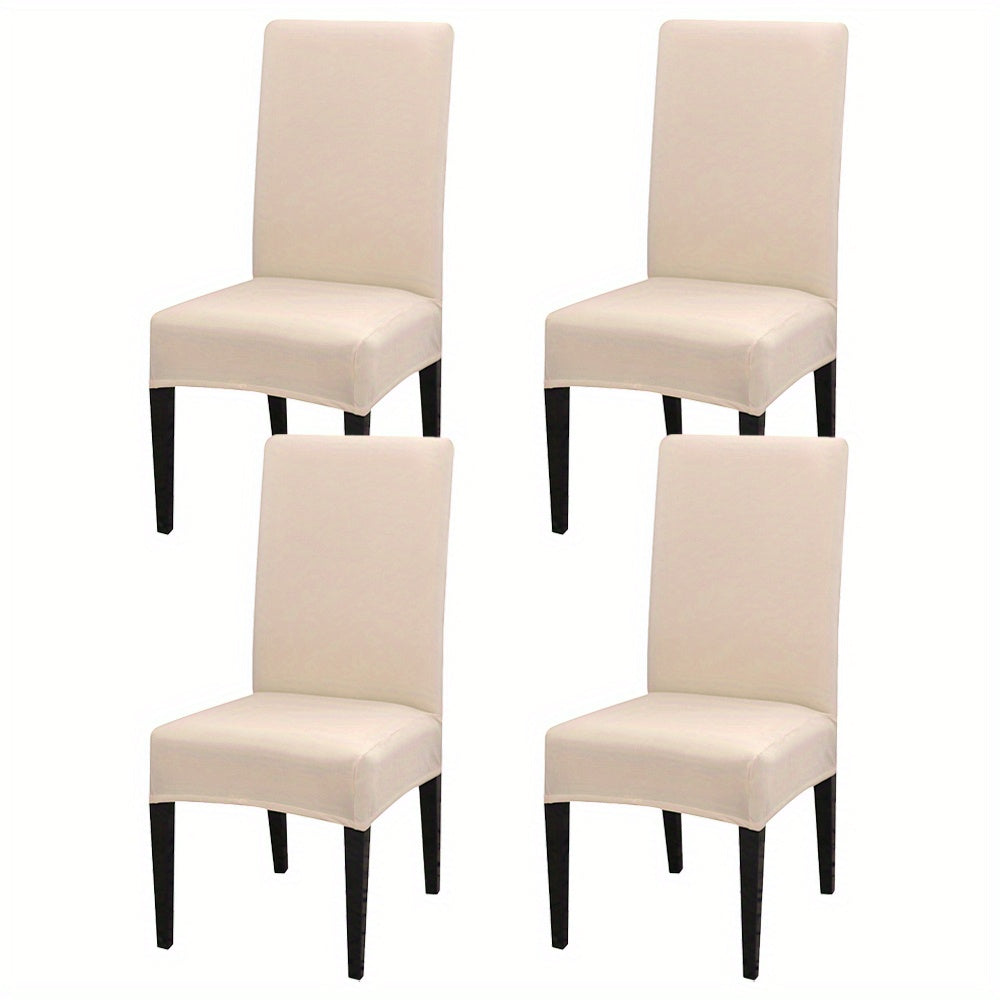 Housses de chaise extensibles en tissu fibreux, style classique - Topdecheztop.fr