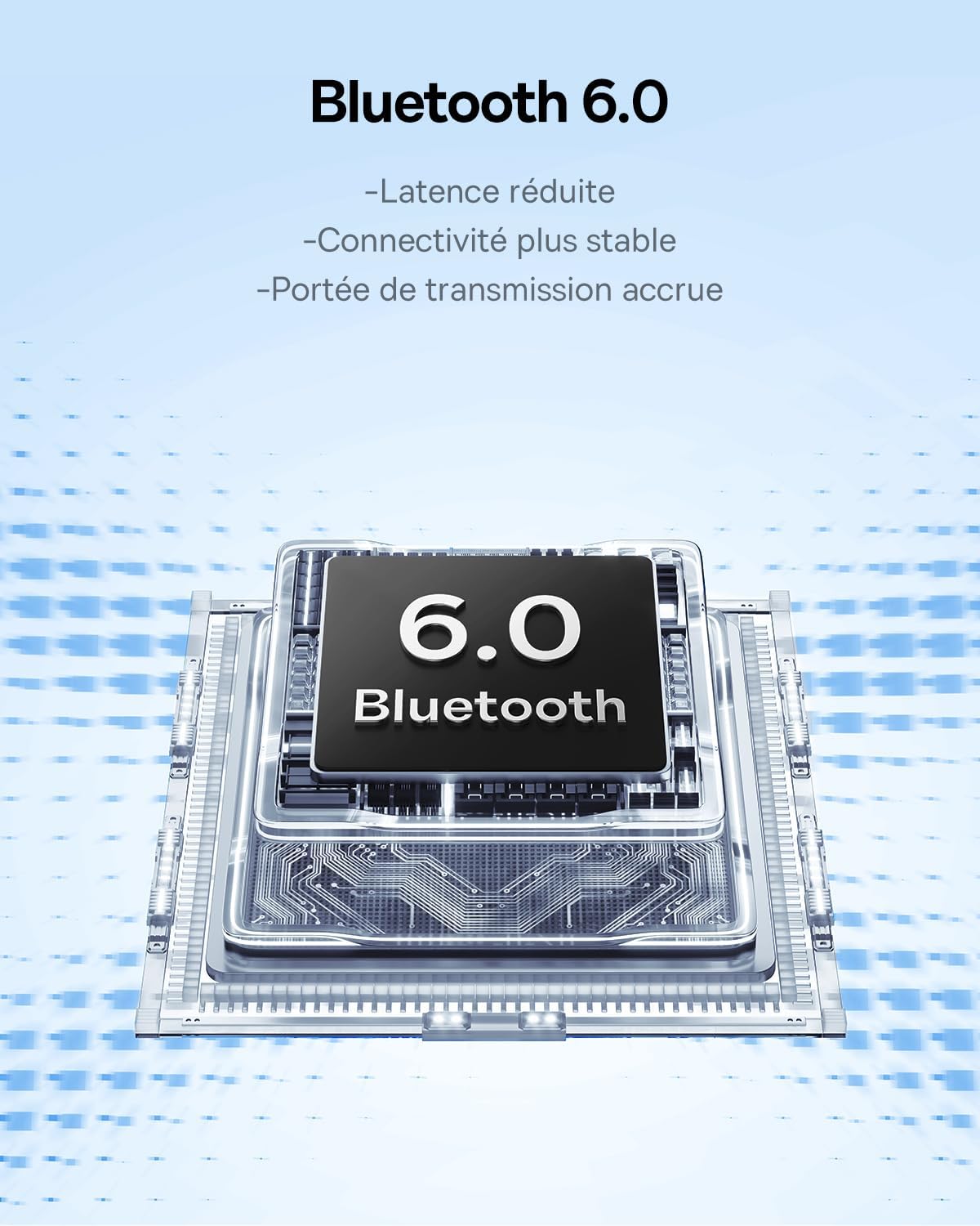 Baseus EP10 NC Écouteurs Bluetooth sans Fil, Ecouteurs sans Fil avec Réduction de Bruit Actif à -43dB, 24 Modes EQ, Conducteurs 12mm, SuperBass, 4-Mic AI pour Appels Clairs, IP55, 41H, Bluetooth 6.0