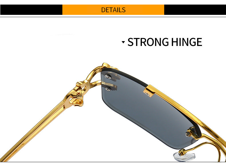 Lunettes de soleil tendance pour hommes à double monture