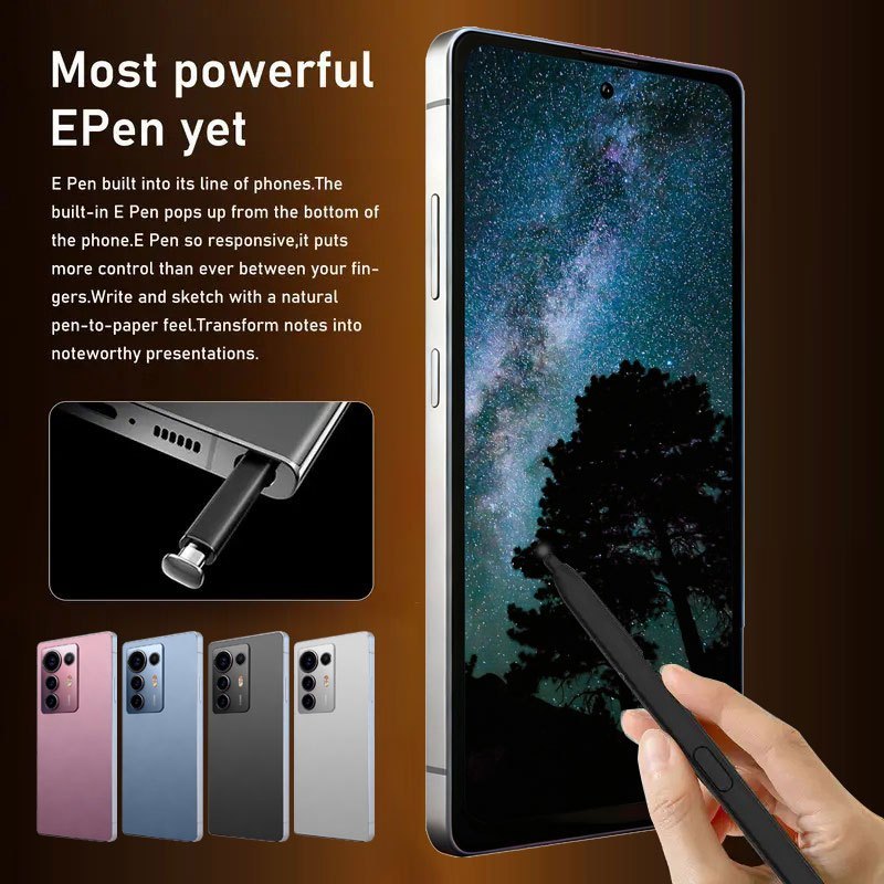 Mini tablette Android 7,5 pouces déverrouillée, 8 Go + 256 Go de stockage