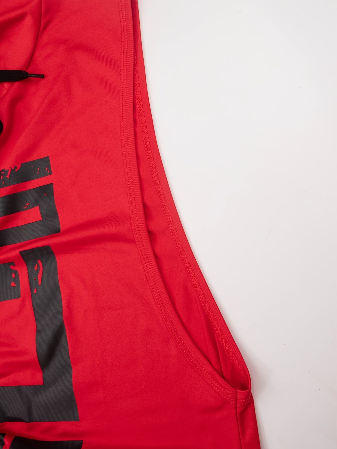 Débardeur d'entraînement à capuche haute élasticité et séchage rapide