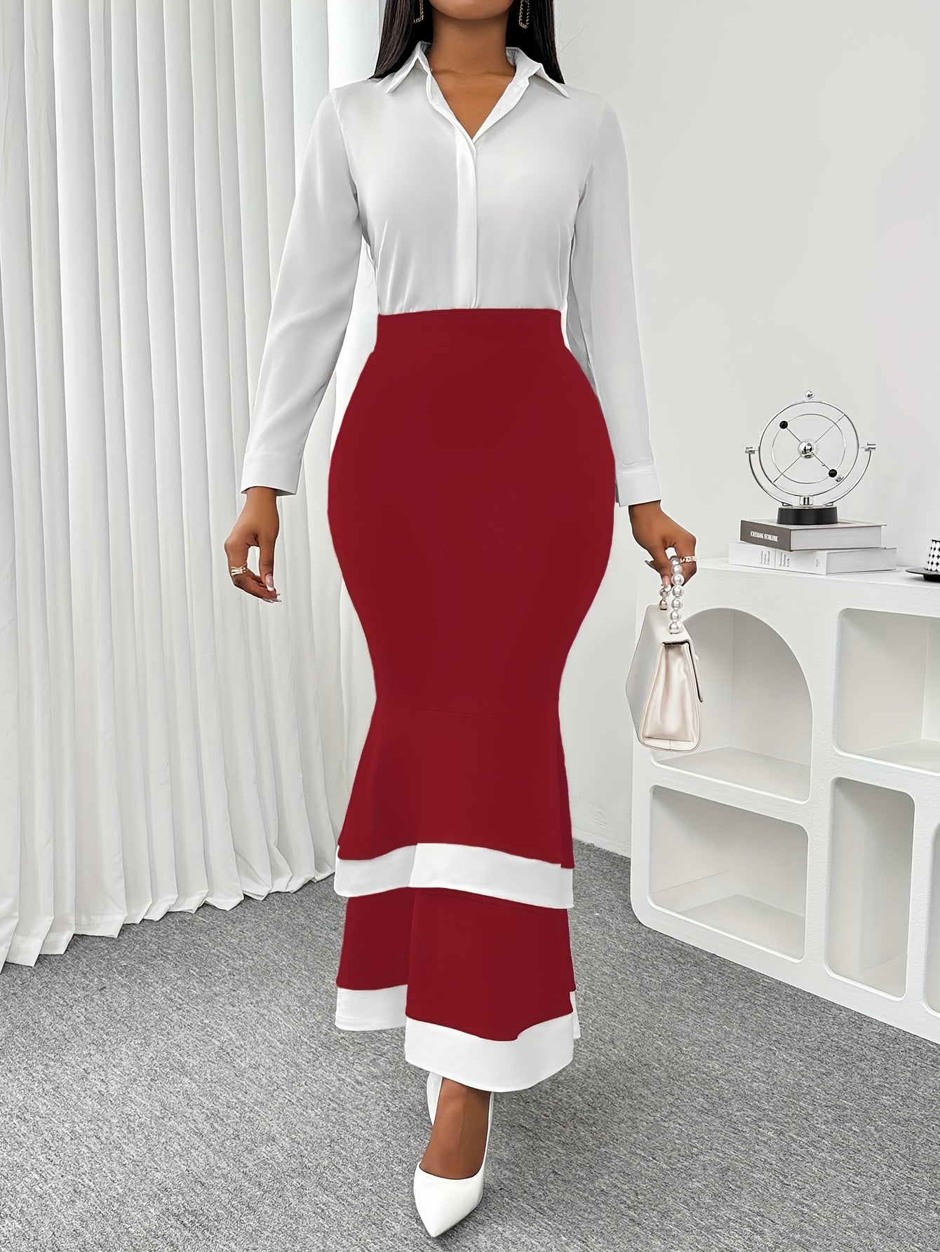 Jupe sirène élégante pour femme