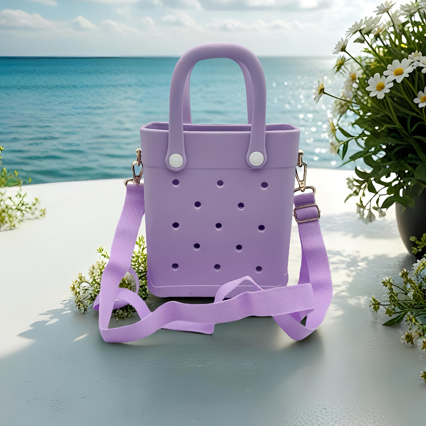 Mini sac de plage en EVA pour femme