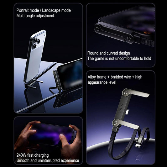Support de téléphone pliable à charge rapide 240 W