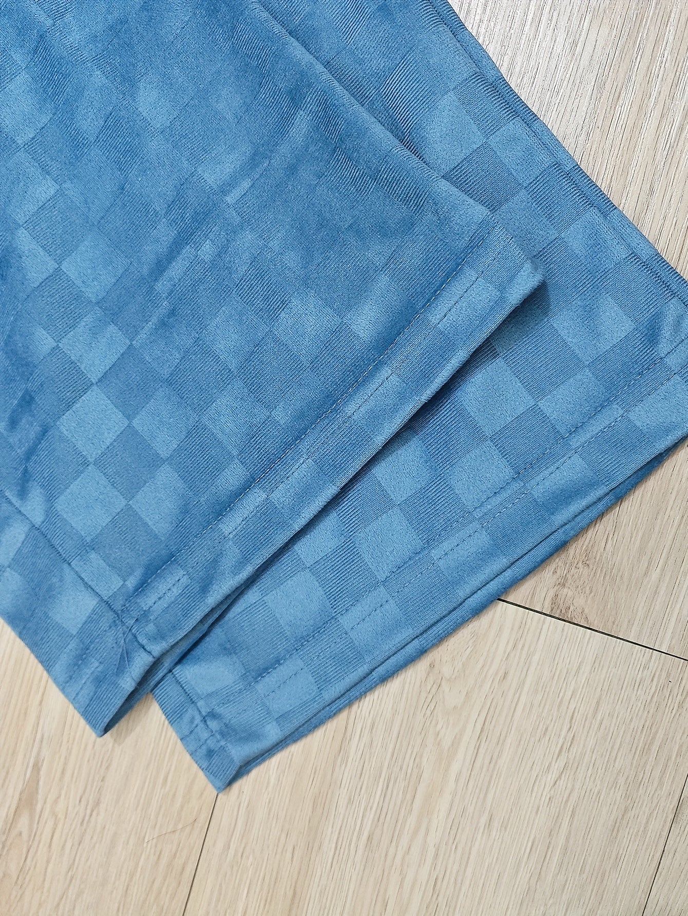 Pantalon à carreaux pour homme, coupe droite décontractée