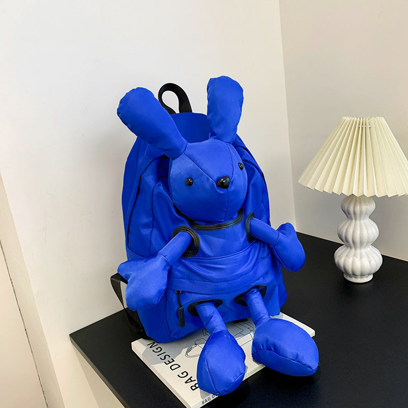 Sac à dos  poupée tendance et cool avec motif lapin