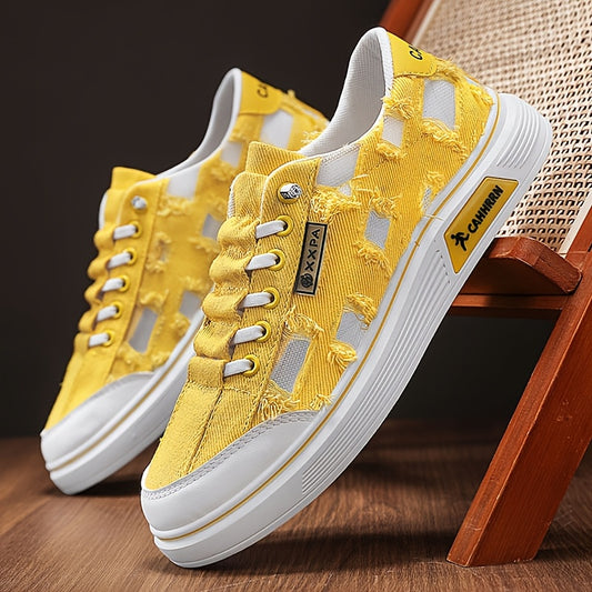 Baskets en toile respirante pour homme