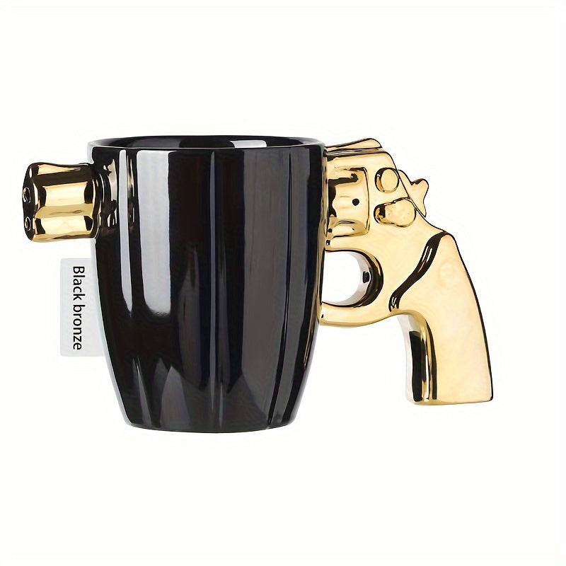 Mug en céramique à motif revolver (1 pièce)
