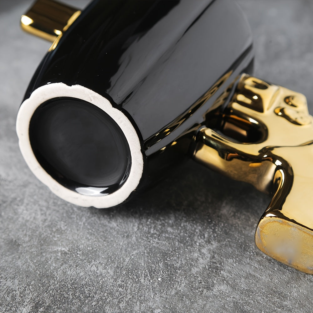 Mug en céramique en forme de pistolet (1 pièce)