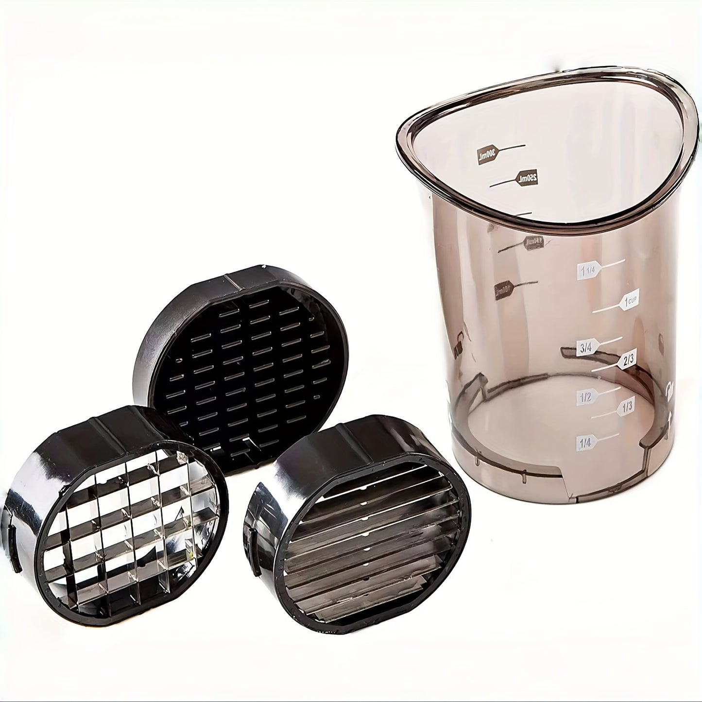 Coupe-légumes multifonction avec hachoir à légumes et trancheuse