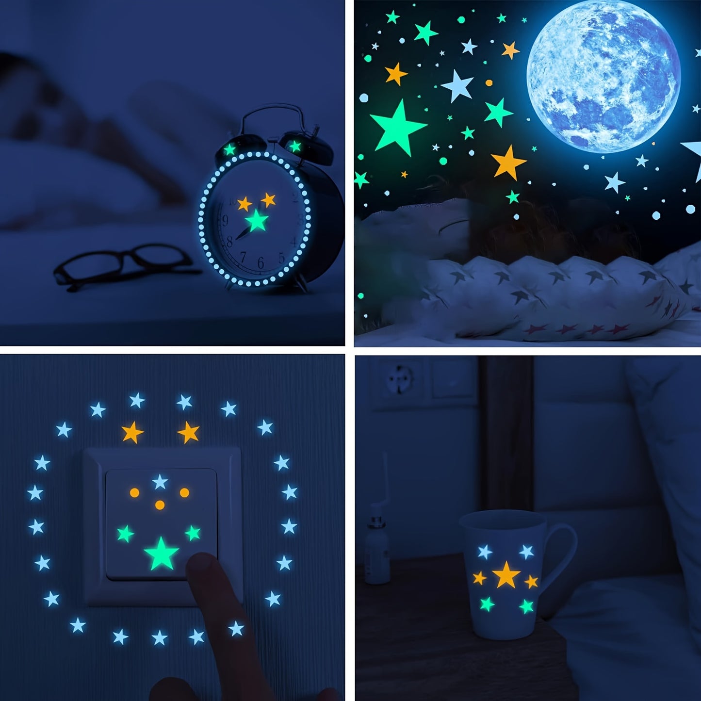 1208 étoiles lumineuses