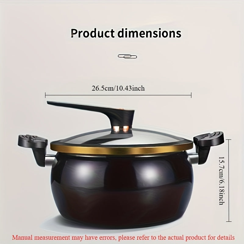 Marmite  de 26 cm avec couvercle verrouillable