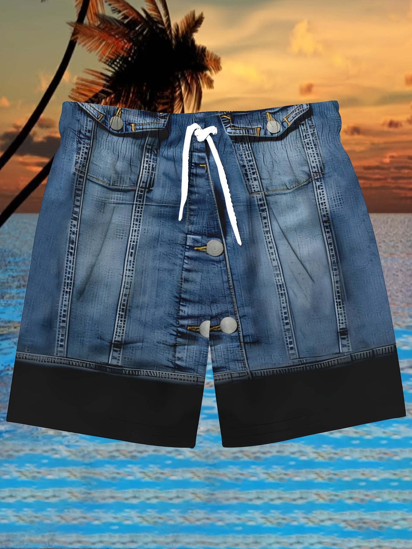 Ensemble deux pièces pour homme :&nbsp; imprimé