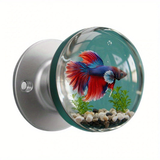 Poignées de meubles rondes décoratives en résine à motif floral vintage, 1 PCS