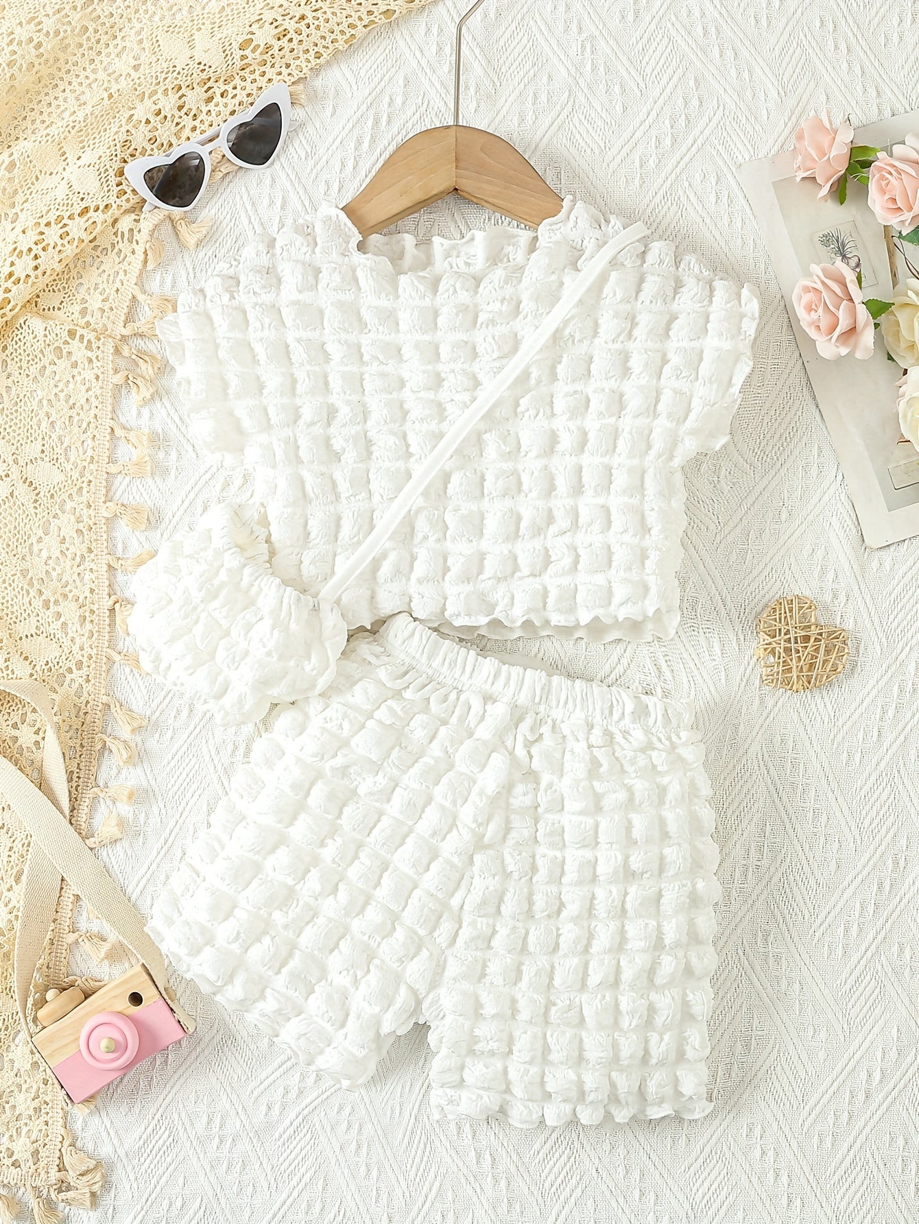 Ensemble trois pièces pour filles - Topdecheztop.fr