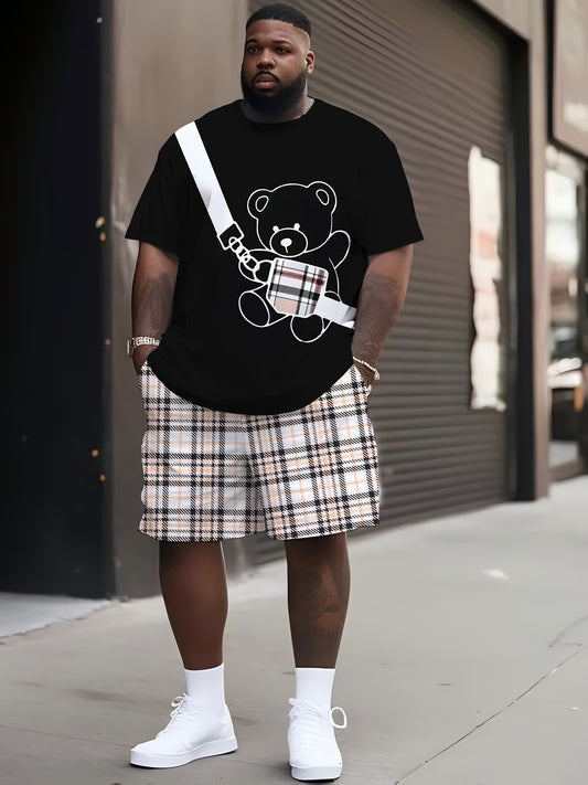 Ensemble imprimé grande taille pour homme - Topdecheztop.fr