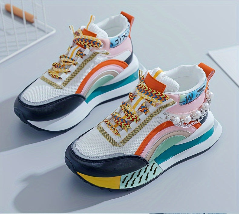 Baskets montantes décontractées pour femmes, chaussures pour femmes