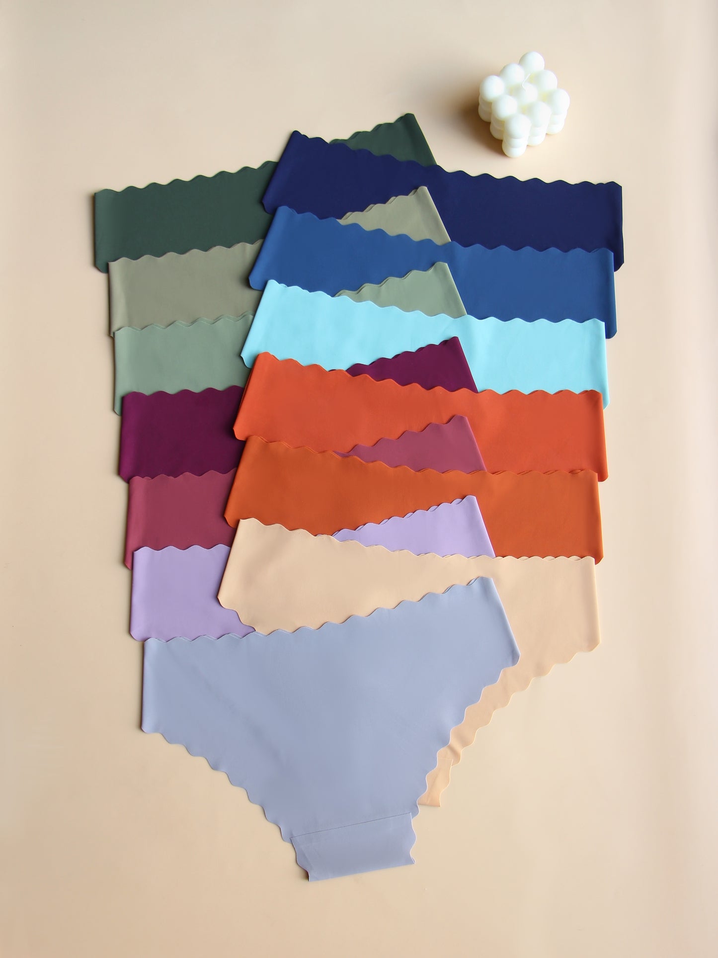 Lot de 10 Culottes Sans Coutures Femme - Style Elegant & Invisible
