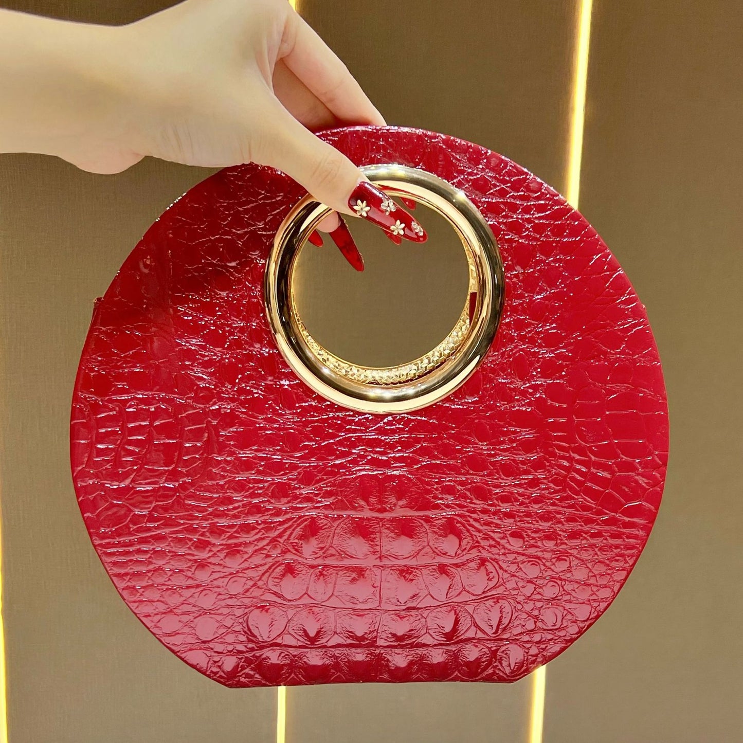 Pochette de soirée pour femme, sac bandoulière