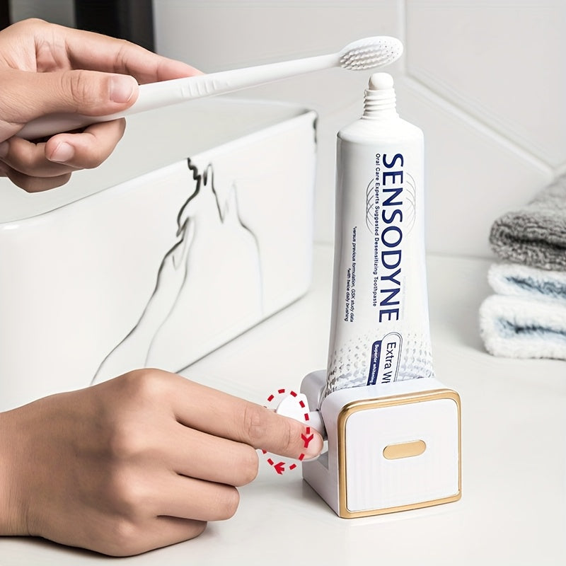 Distributeur de dentifrice mural créatif pour salles de bain