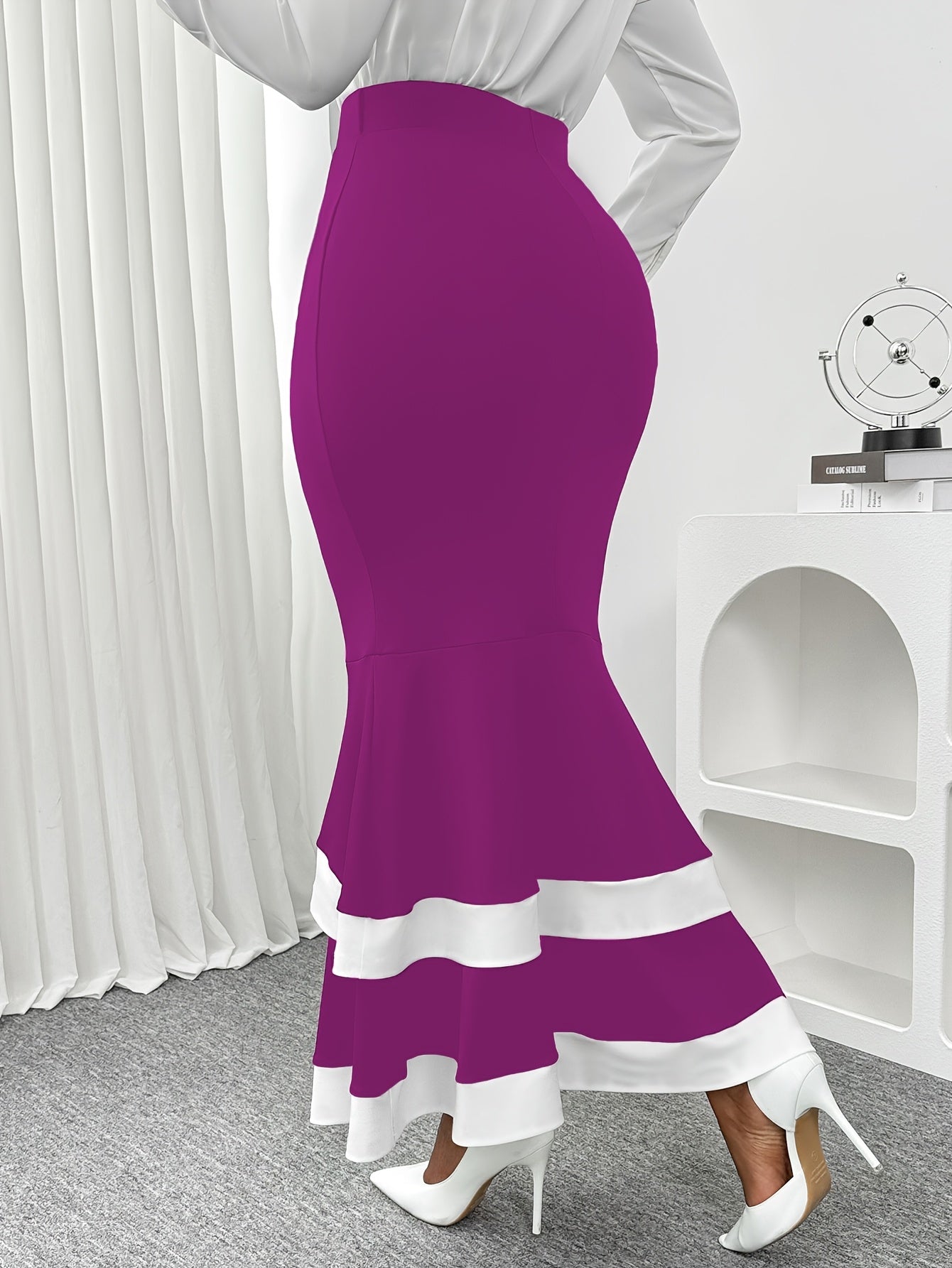 Jupe sirène élégante pour femme