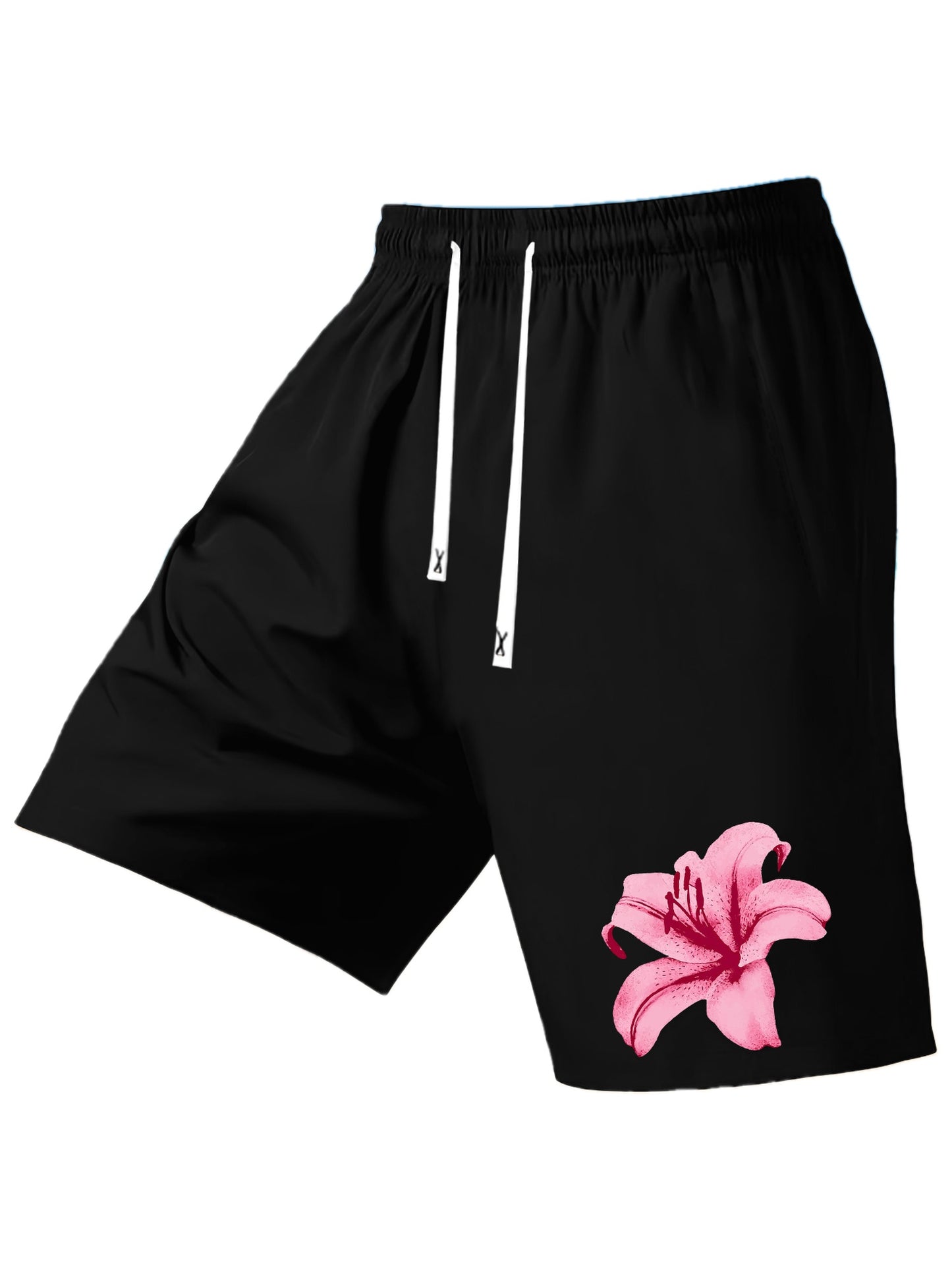 Short de plage décontracté d'été pour homme à imprimé floral