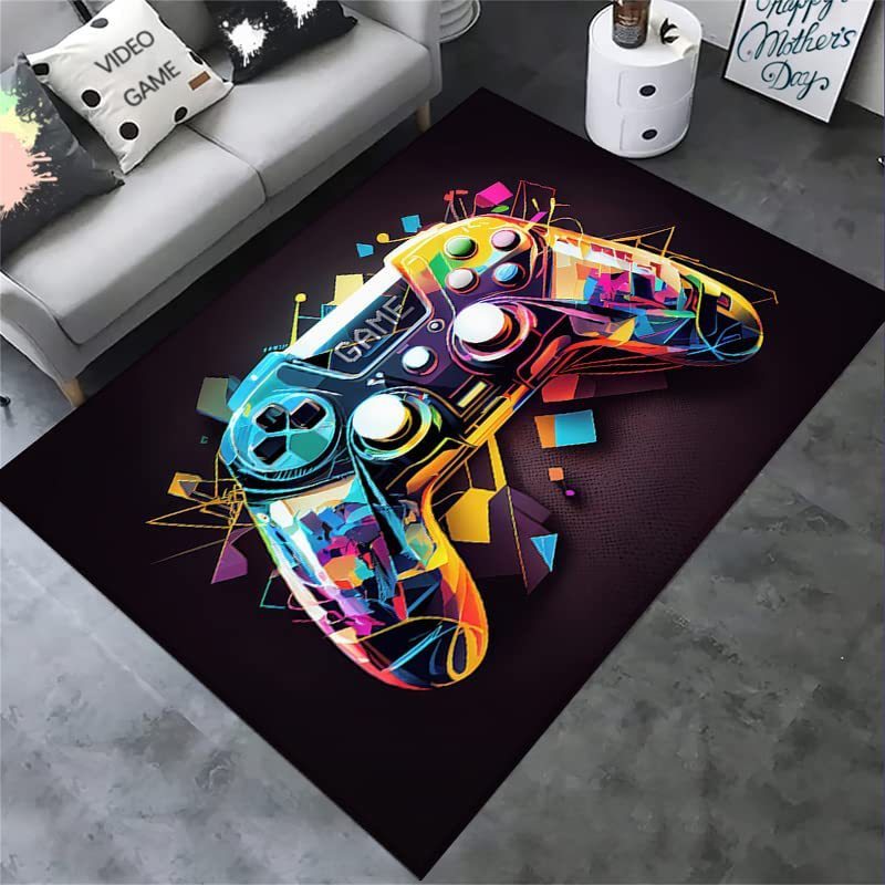 Tapis de jeu e-sport pour chambre de garçon