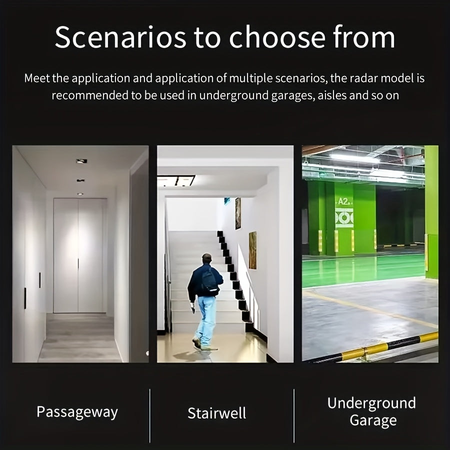 Douille à détecteur de mouvement avec adaptateur E27 - Interrupteur à capteur infrarouge, marche/arrêt automatique