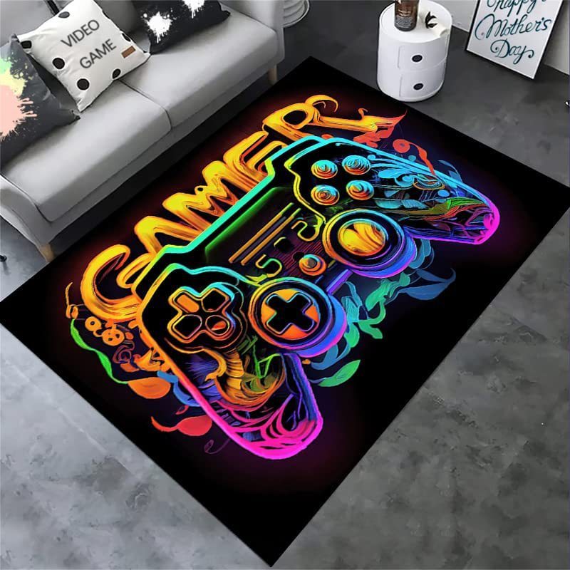 Tapis de jeu e-sport pour chambre de garçon