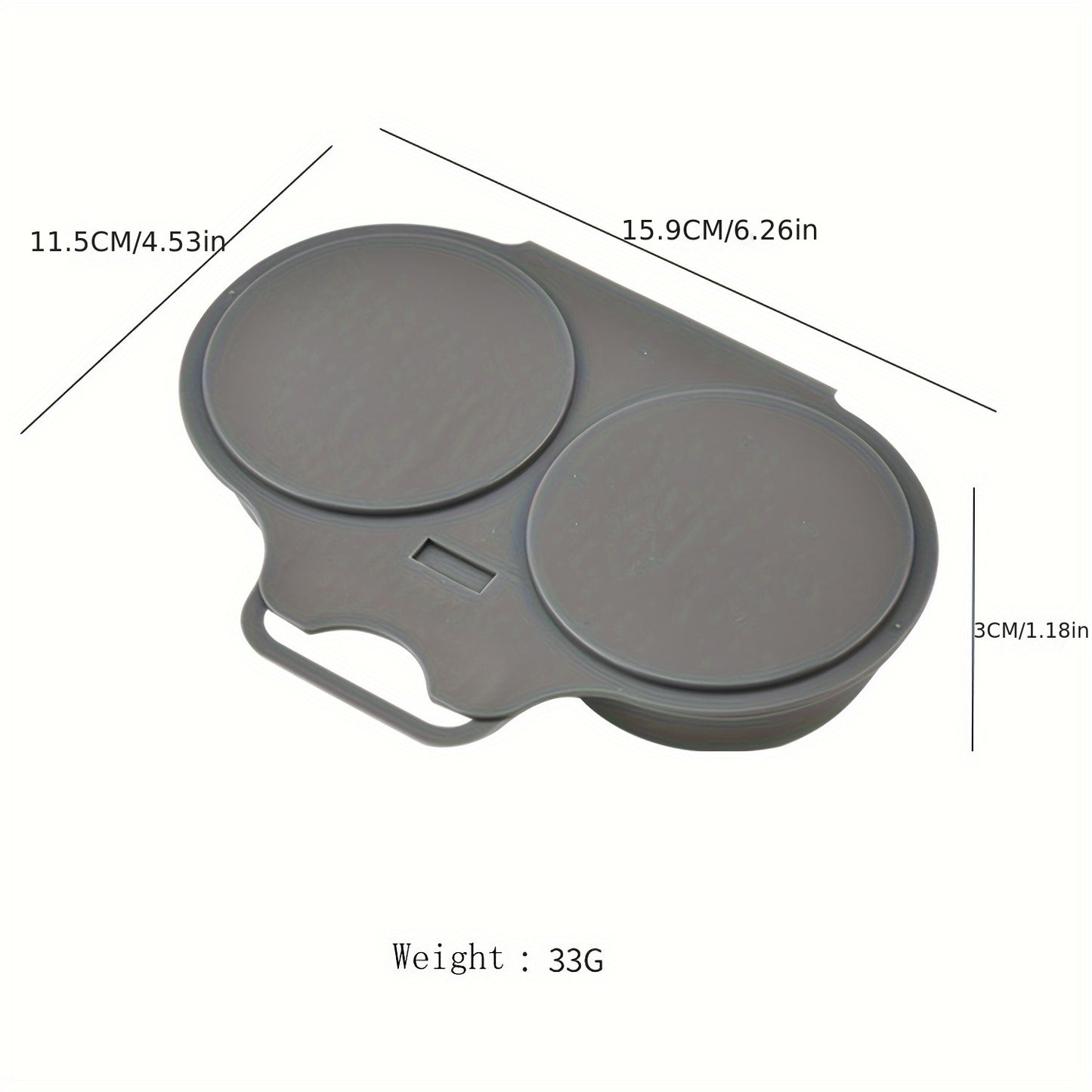 Appareil à omelettes antiadhésif pour micro-ondes