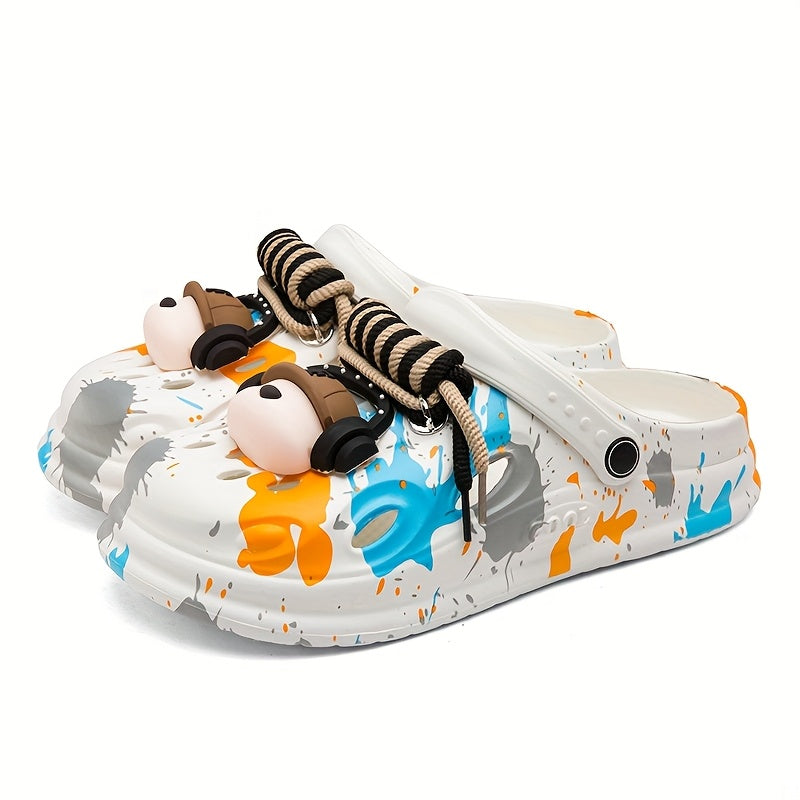 Sabots pour hommes/femmes à semelles épaisses , doux et confortables pour les loisirs de plein air, antidérapants et durables.