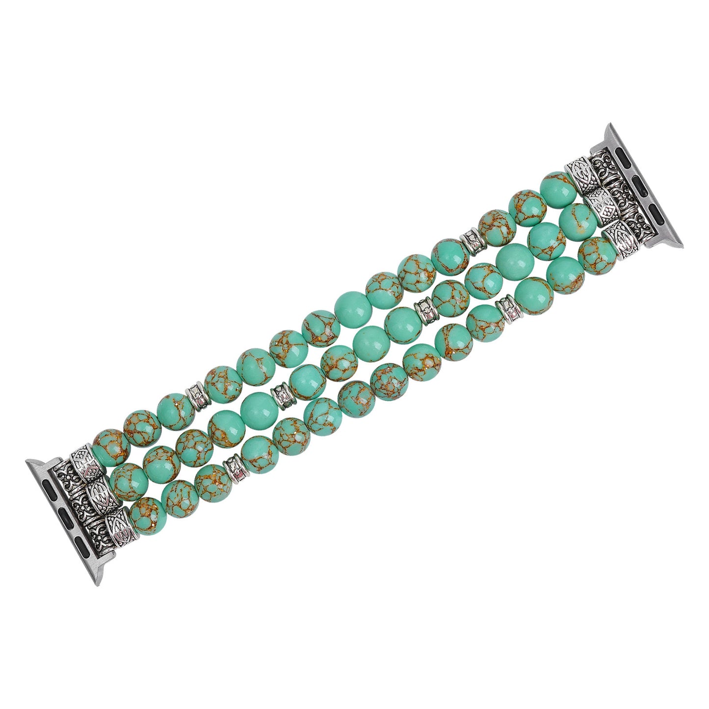 Bracelet de montre en perles