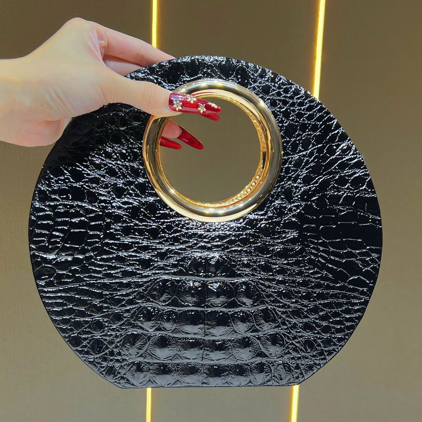 Pochette de soirée pour femme, sac bandoulière