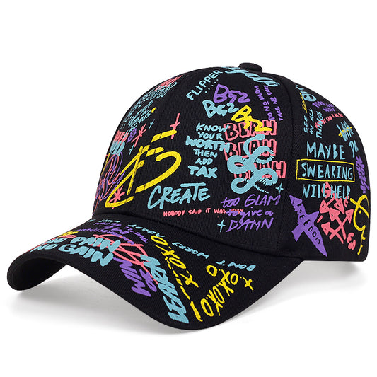 Casquette de baseball graffiti ajustable - Topdecheztop.fr