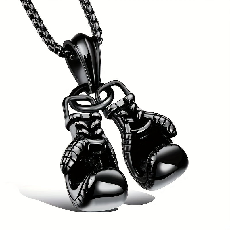 Collier avec pendentif en forme de gants de boxe - Topdecheztop.fr