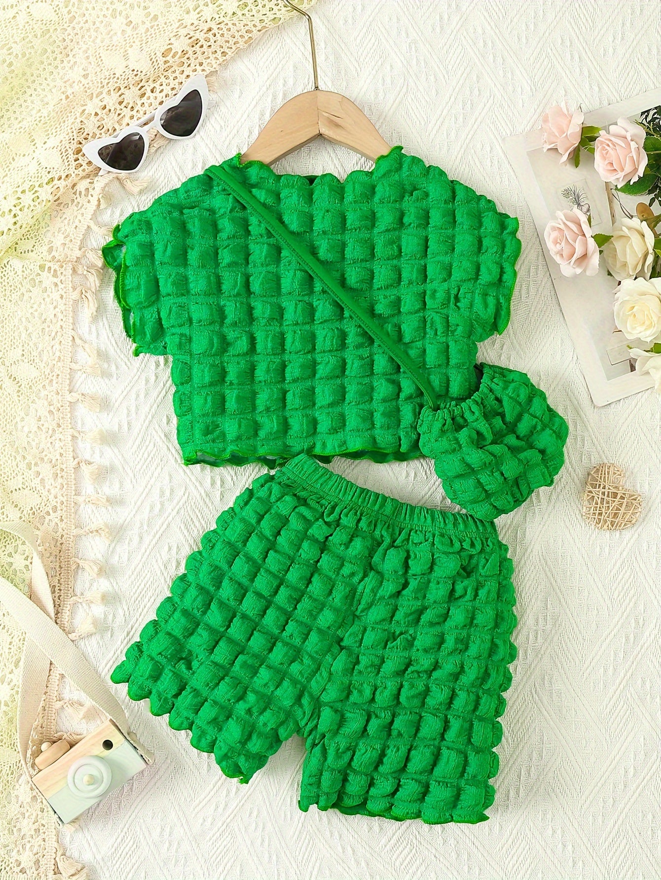 Ensemble trois pièces pour filles - Topdecheztop.fr