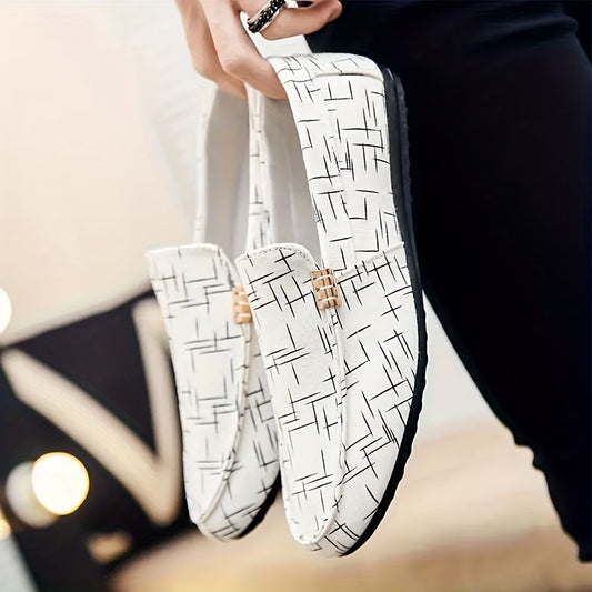 Mocassins légers à enfiler pour hommes grandes tailles, confortables, antidérapants